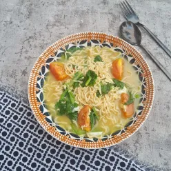 Mie Rebus Telur Orak-Arik