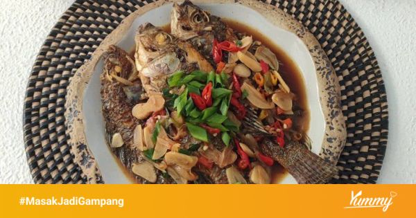 Ratna Mutia, pembuat resep ikan mujahir plik ue aceh