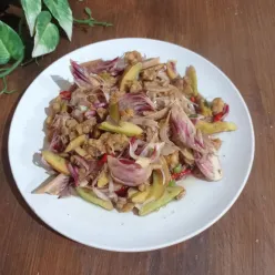 Tumis Tempe Jengkol Kecombrang