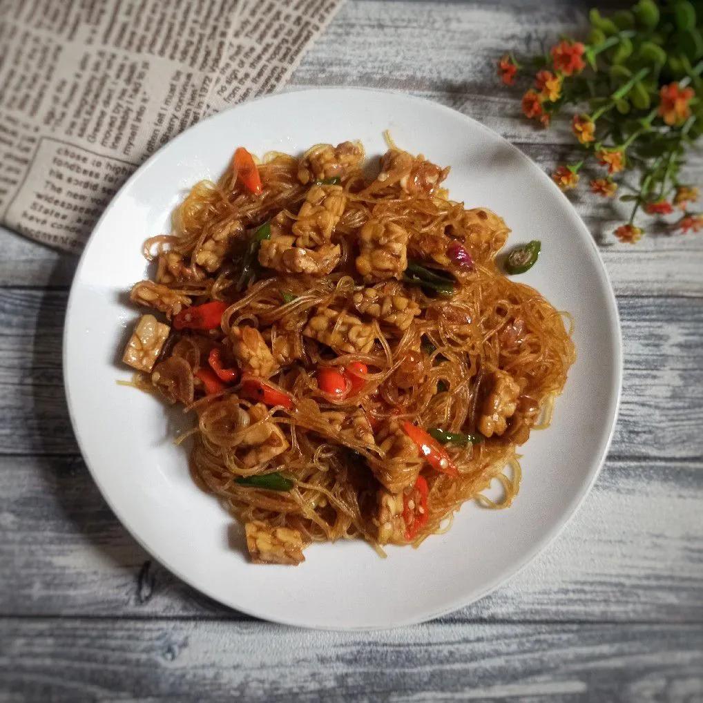 Oseng Bihun Tempe