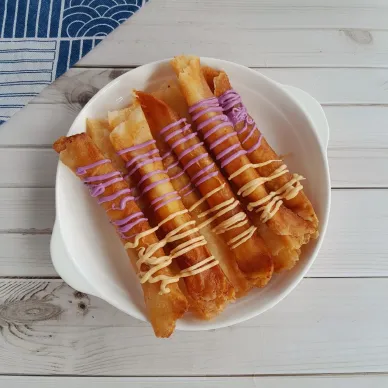 Kulit Lumpia Isi Pisang Nangka