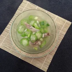 Sayur Oyong Kuah Ayam