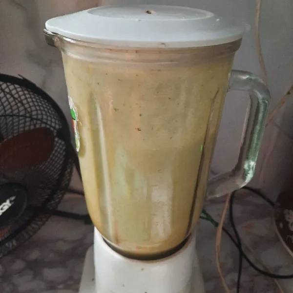 Blender sampai halus.