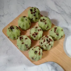 Bolu Pandan Meses Mini