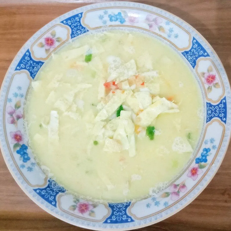 Sayur Telur Suwir Kuah Santan