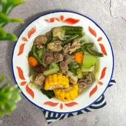 Sayur Asem-Asem Tetelan Sapi