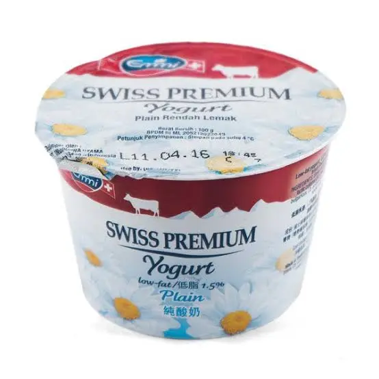 merk yogurt yang bagus untuk diet Emmi Swiss Premium Yogurt Plain