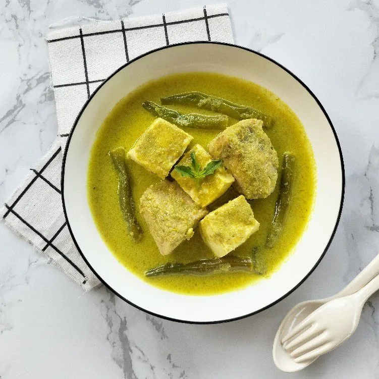 Gulai Hijau Tuna Tahu