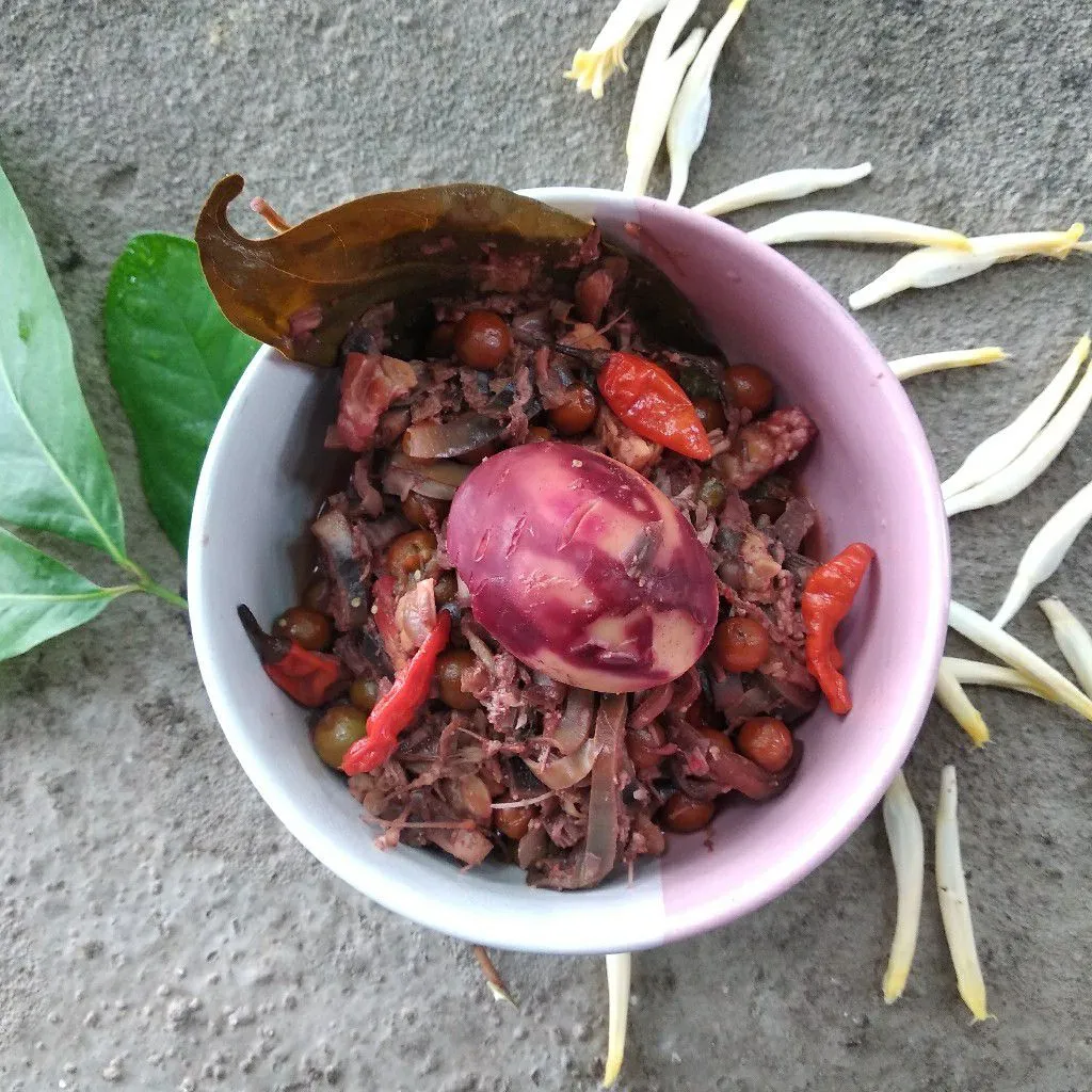 Jantung Pisang Bumbu Gudeg