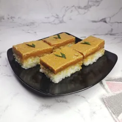 Talam Ketan Gula Merah