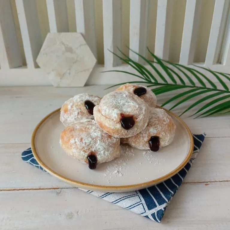 Bomboloni Bluberry Simpel