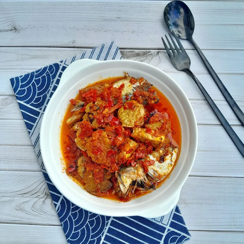 Sambal Ikan Asin Peda Tempe