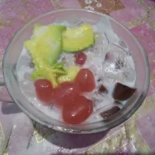 Sajikan es campur dan nikmati selagi dingin. Selamat mencoba.