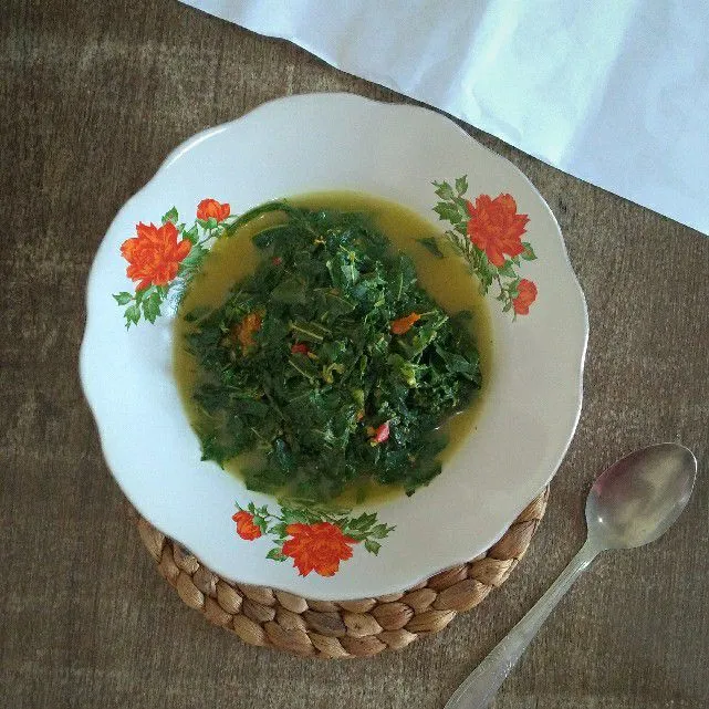 Daun Singkong Masak Kuah Kuning