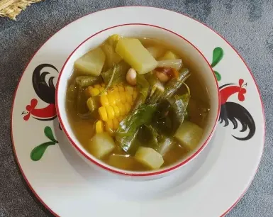 Ilustrasi sayur asam khas Sunda