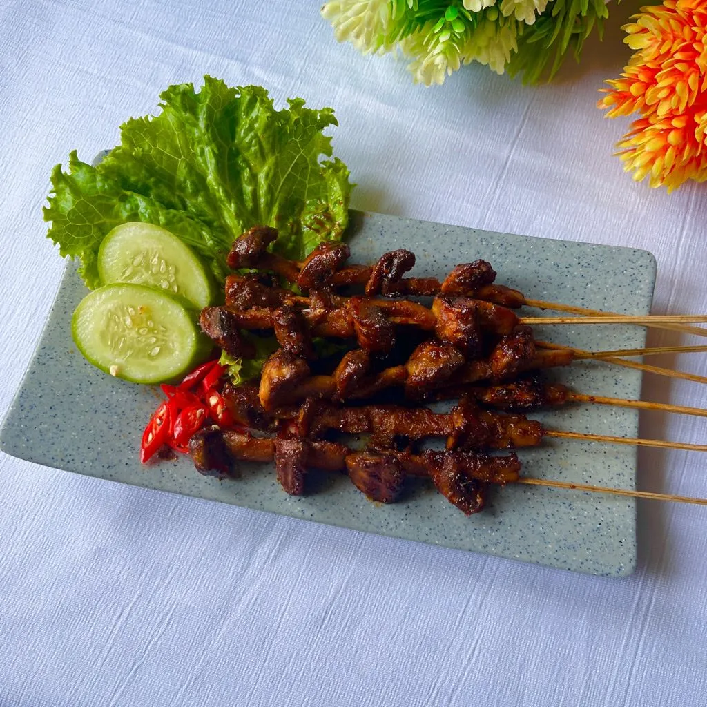 Sate Jamur Pedas Manis