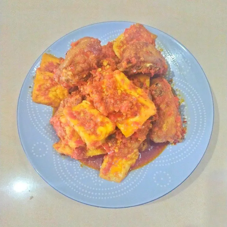 Balado Ayam Tahu