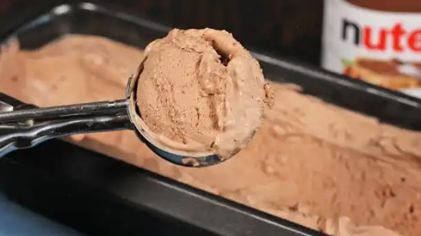 resep es krim rumahan nutella