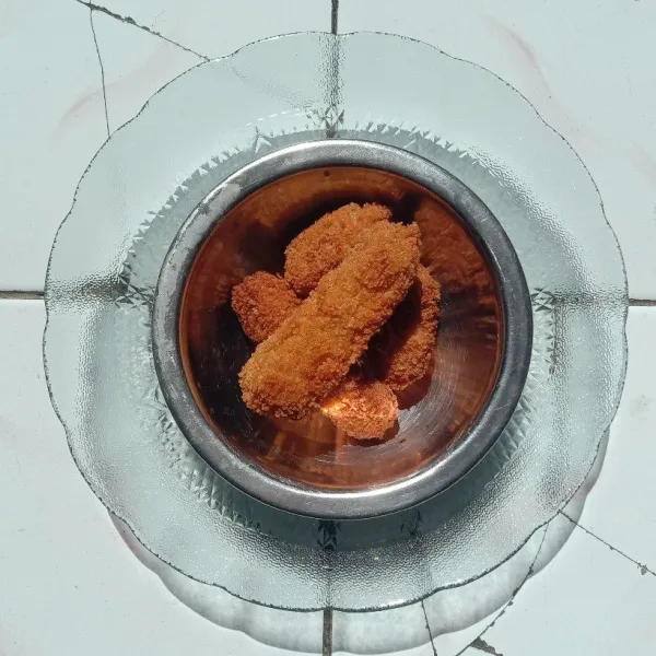 Nugget pun siap dinikmati si kecil.