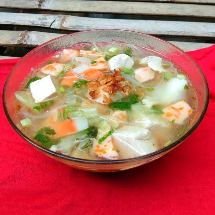 Soup Mix Tahu Bakso Seafood