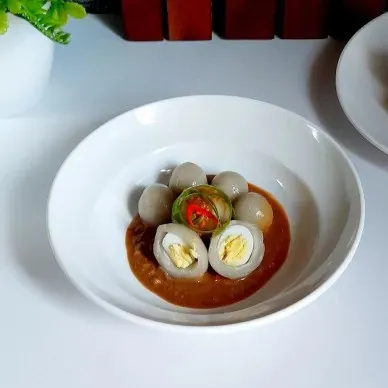 cilok isi telur puyuh