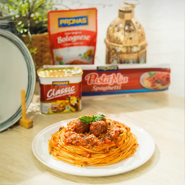Meatballs Spaghetti Bolognese