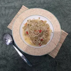 Tumis Tauge Pedas