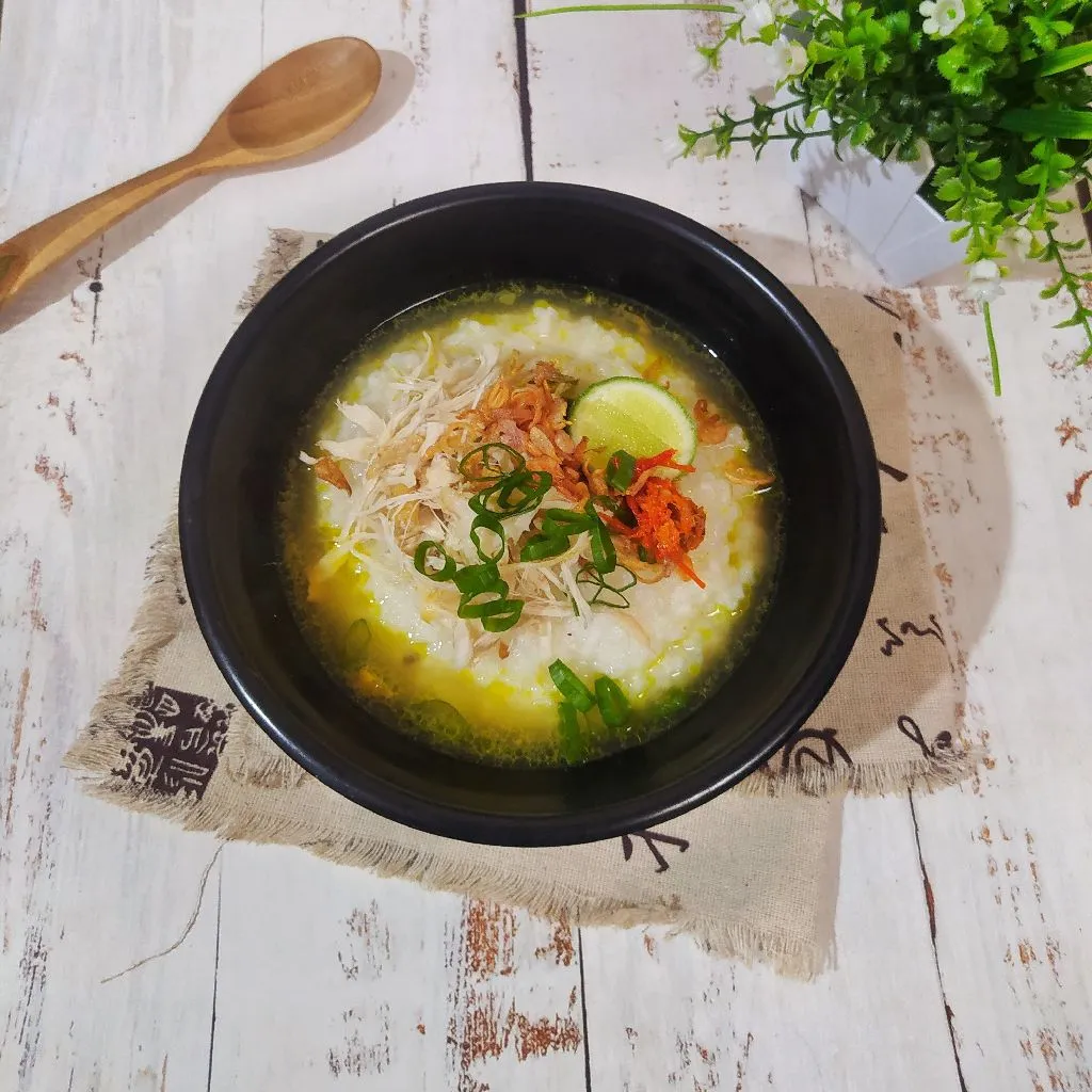 Bubur Ayam dari Nasi Sisa