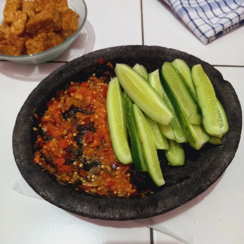 Sambal Mentah Timun