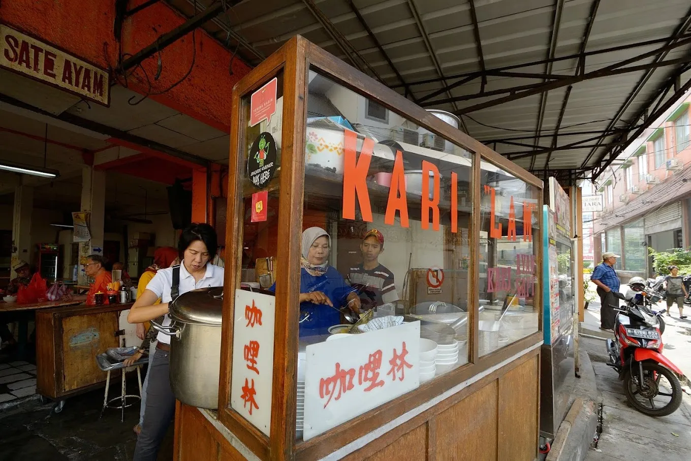 tempat makan di glodok kari lam