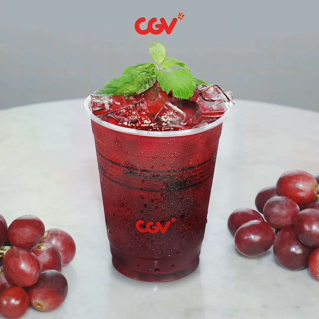 Sparkling Grape minuman cgv