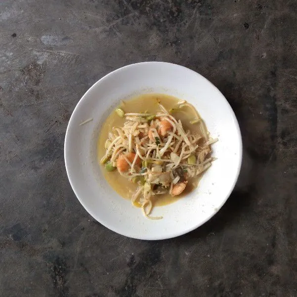 Sayur Lodeh Ale, Bambu Mudah, Udang