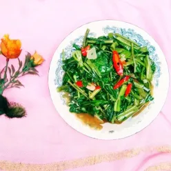 Tumis Kangkung Saos Tiram