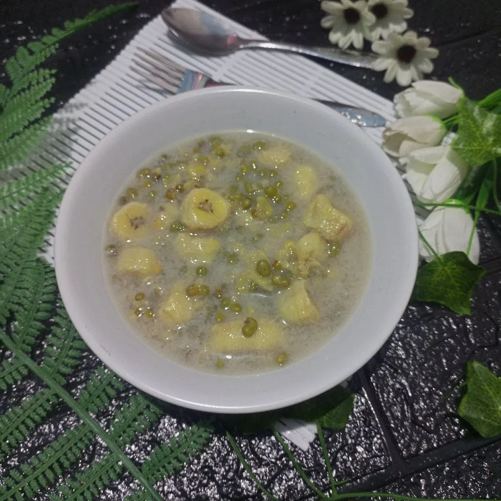 Kolak Kacang Hijau Pisang Kepok