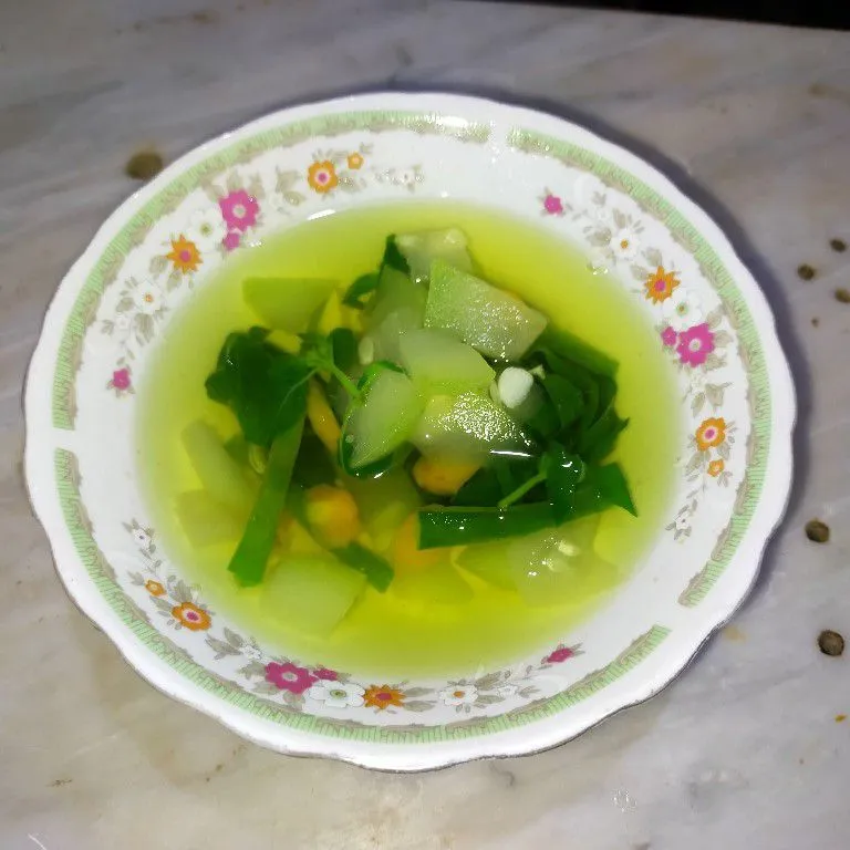 Sayur bening sederhana