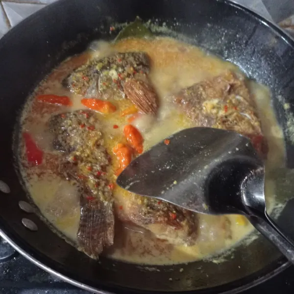 Masak sampai tanak, koreksi rasanya