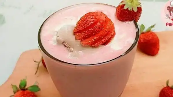 Ilustrasi jus strawberry (youtube.com/fefuami)
