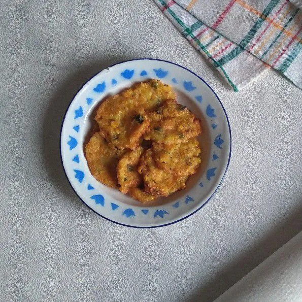 Perkedel Tahu Putih Jagung Manis