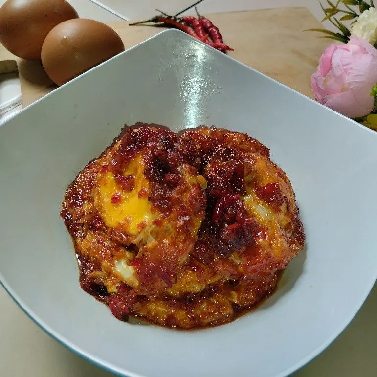 Balado telur ceplok