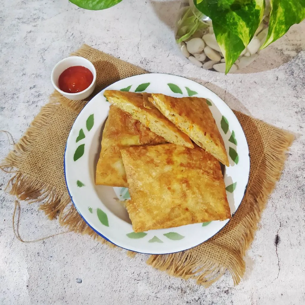 Martabak Bihun Udang Cincang