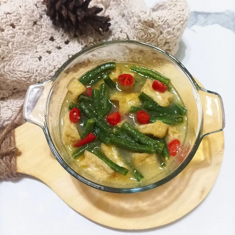 Lodeh Tahu Kacang Panjang