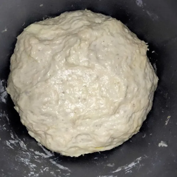 Diamkan adonan selama 30 menit