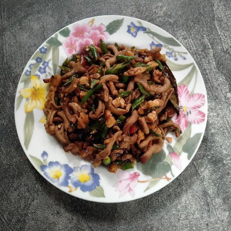 Oseng Usus Tempe