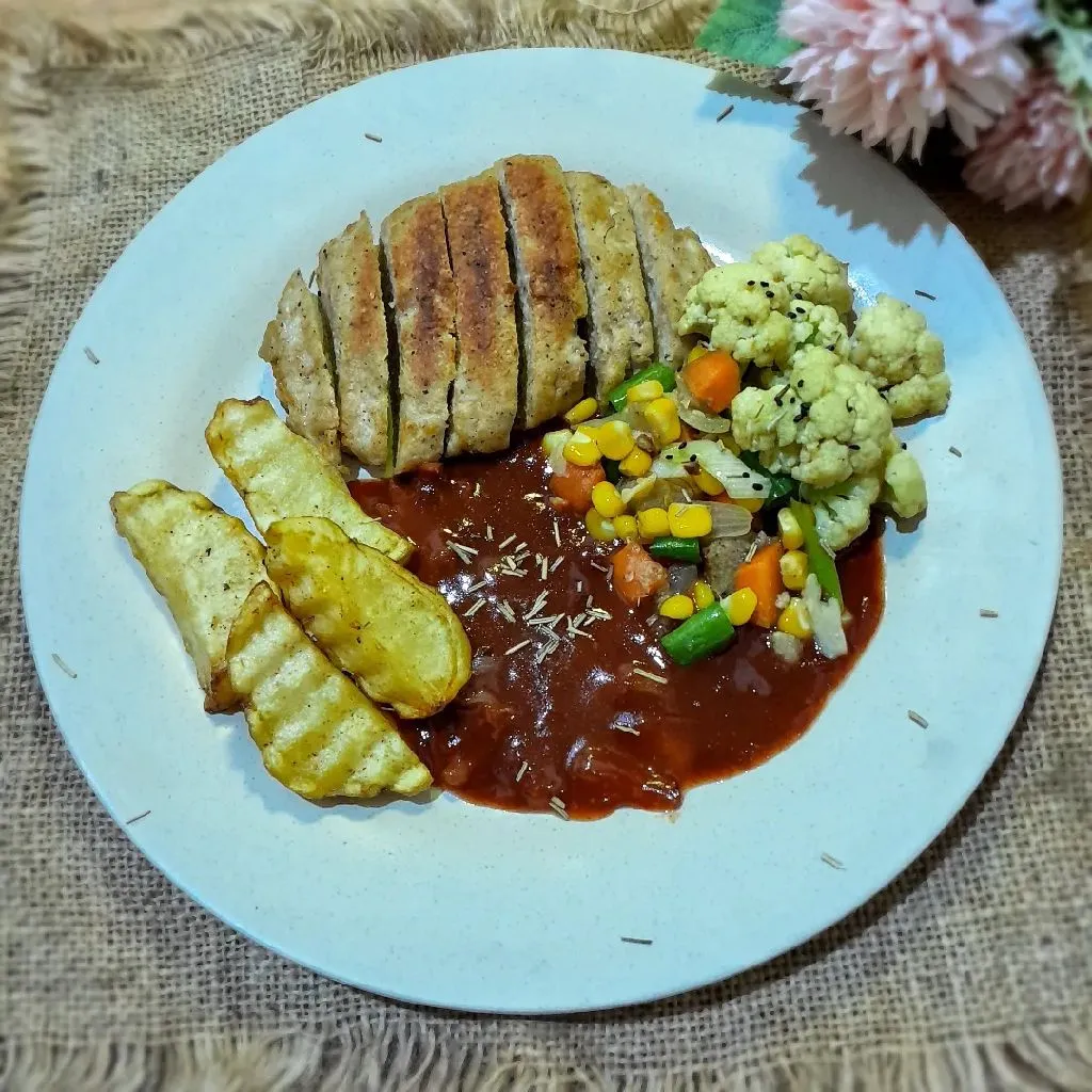 Steak Ayam Rumahan