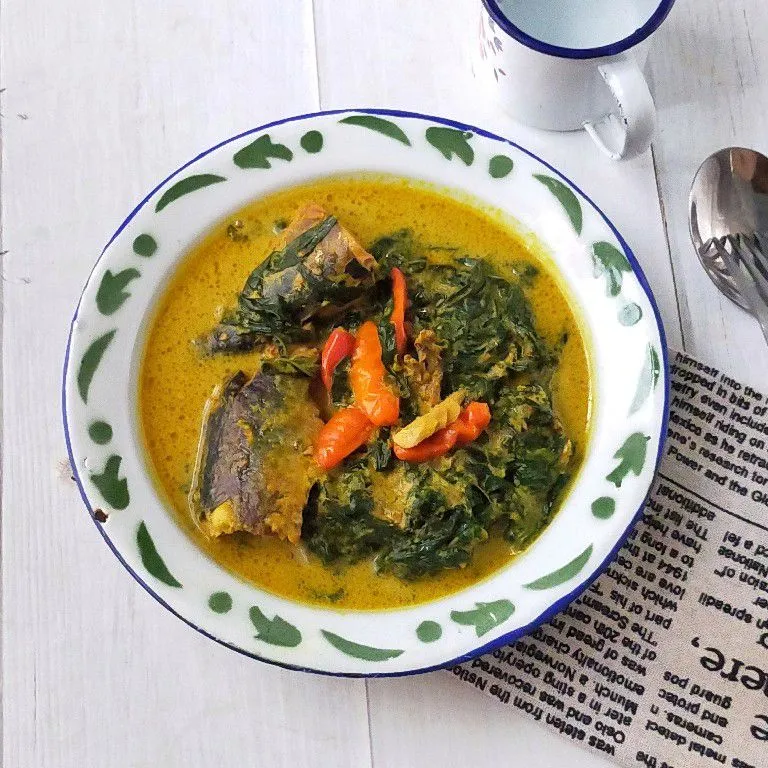 Gulai Sarden Daun Singkong