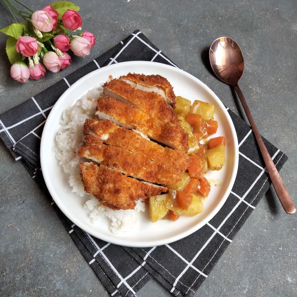 Chicken katsu curry