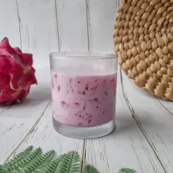 Es Lumut Jelly Kulit Buah Naga