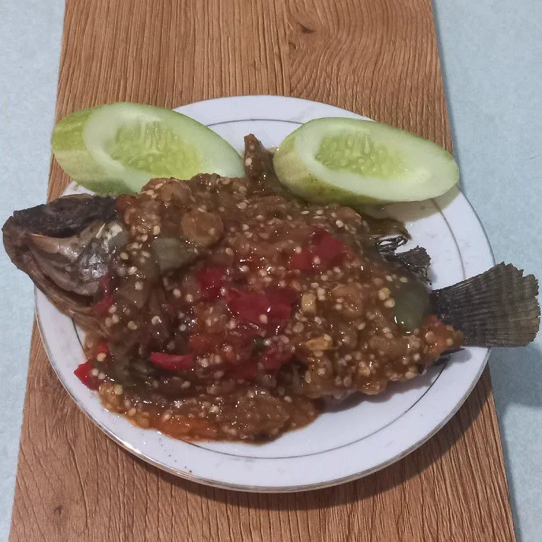 Nila Goreng Sambal Terong