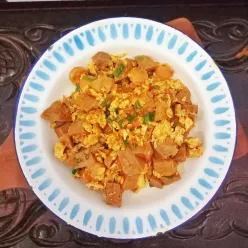 Orak Arik Telur Sosis Bakso