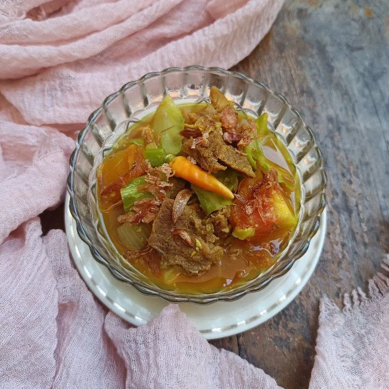 Tongseng Daging Tanpa Santan